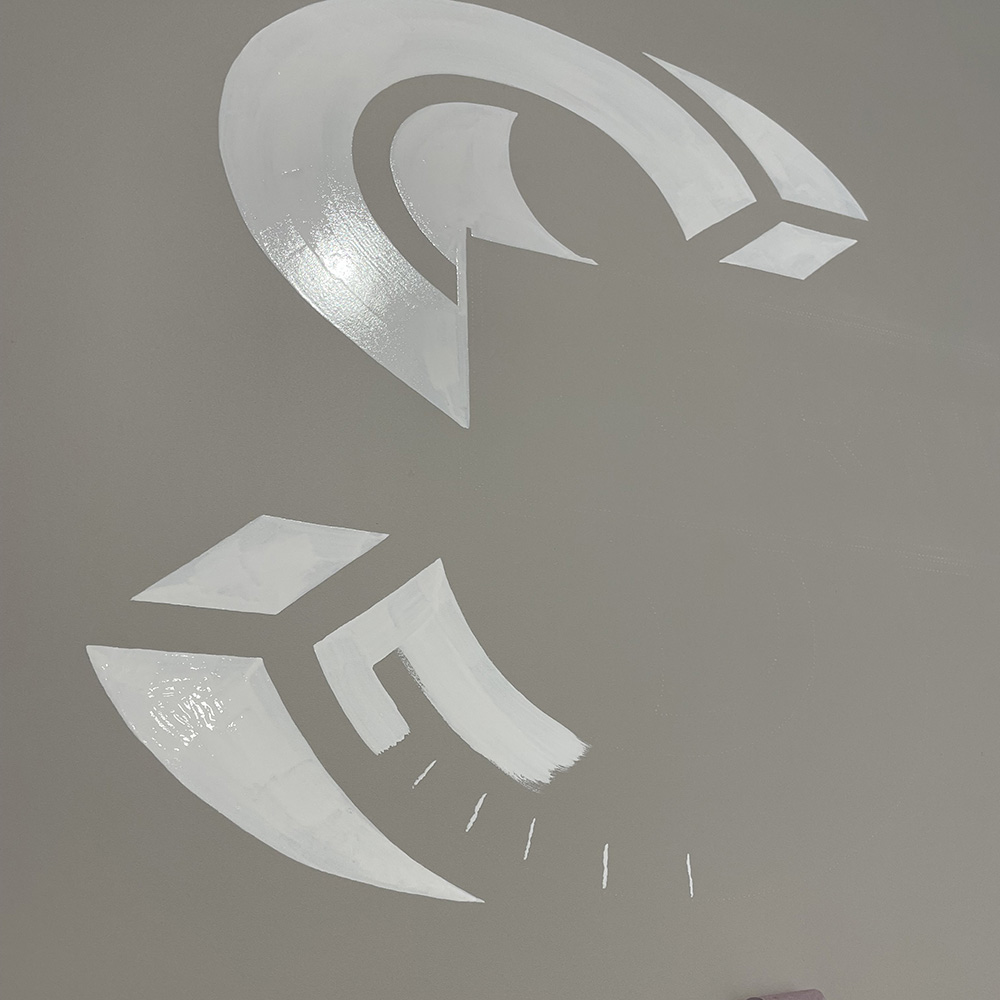 Cab Bannalec 7 peinture lettres enseigne lorient bretagne