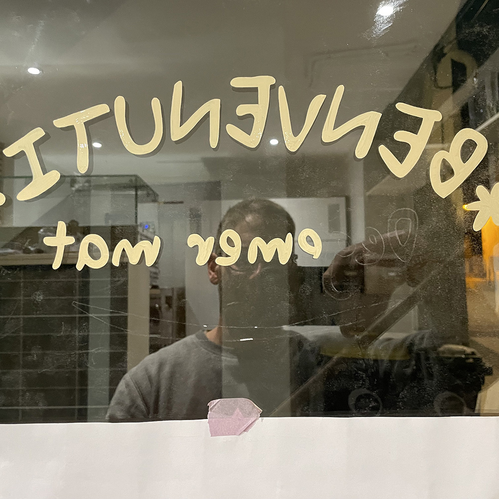 Casa Marga 11 peinture lettres enseigne lorient bretagne