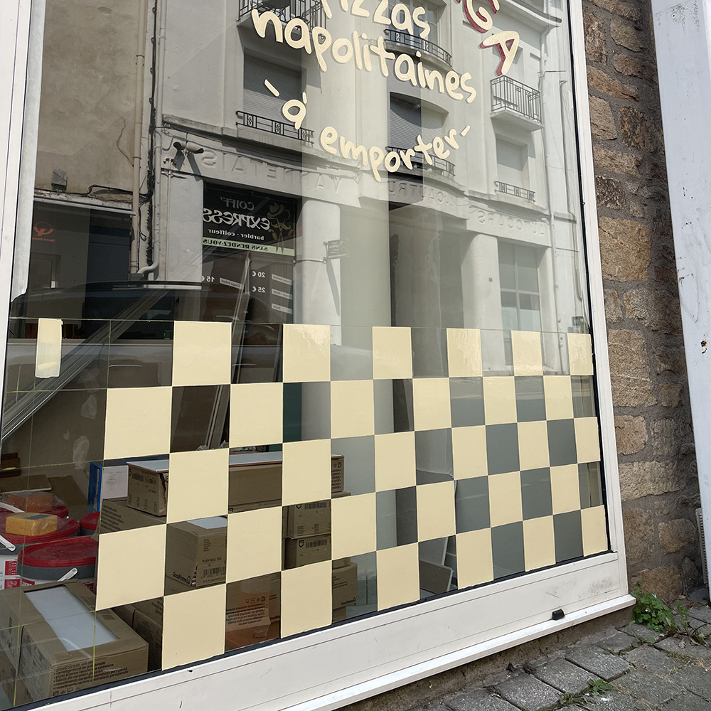 Casa Marga 4 peinture lettres enseigne lorient bretagne