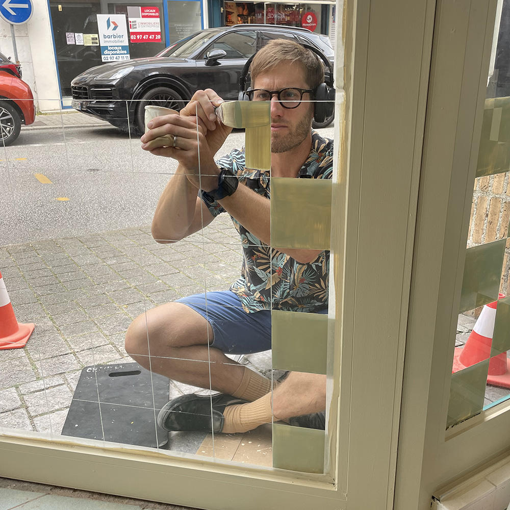 Casa Marga 5 peinture lettres enseigne lorient bretagne