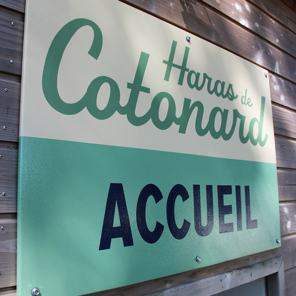 Cotonard 10 peinture lettres enseigne lorient