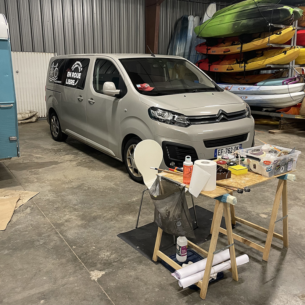 ERL 5 peinture lettres enseigne lorient bretagne