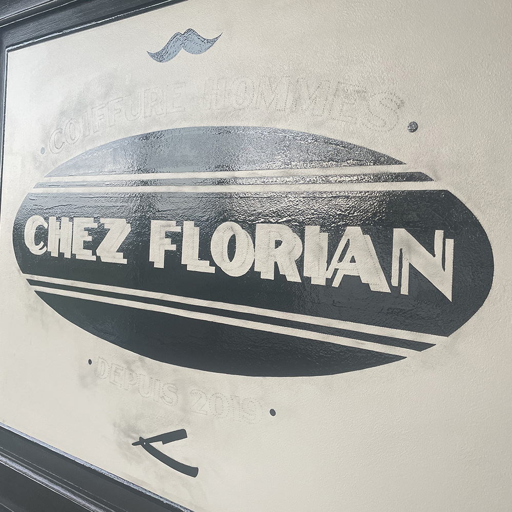 Florian 6 peinture lettres enseigne lorient bretagne