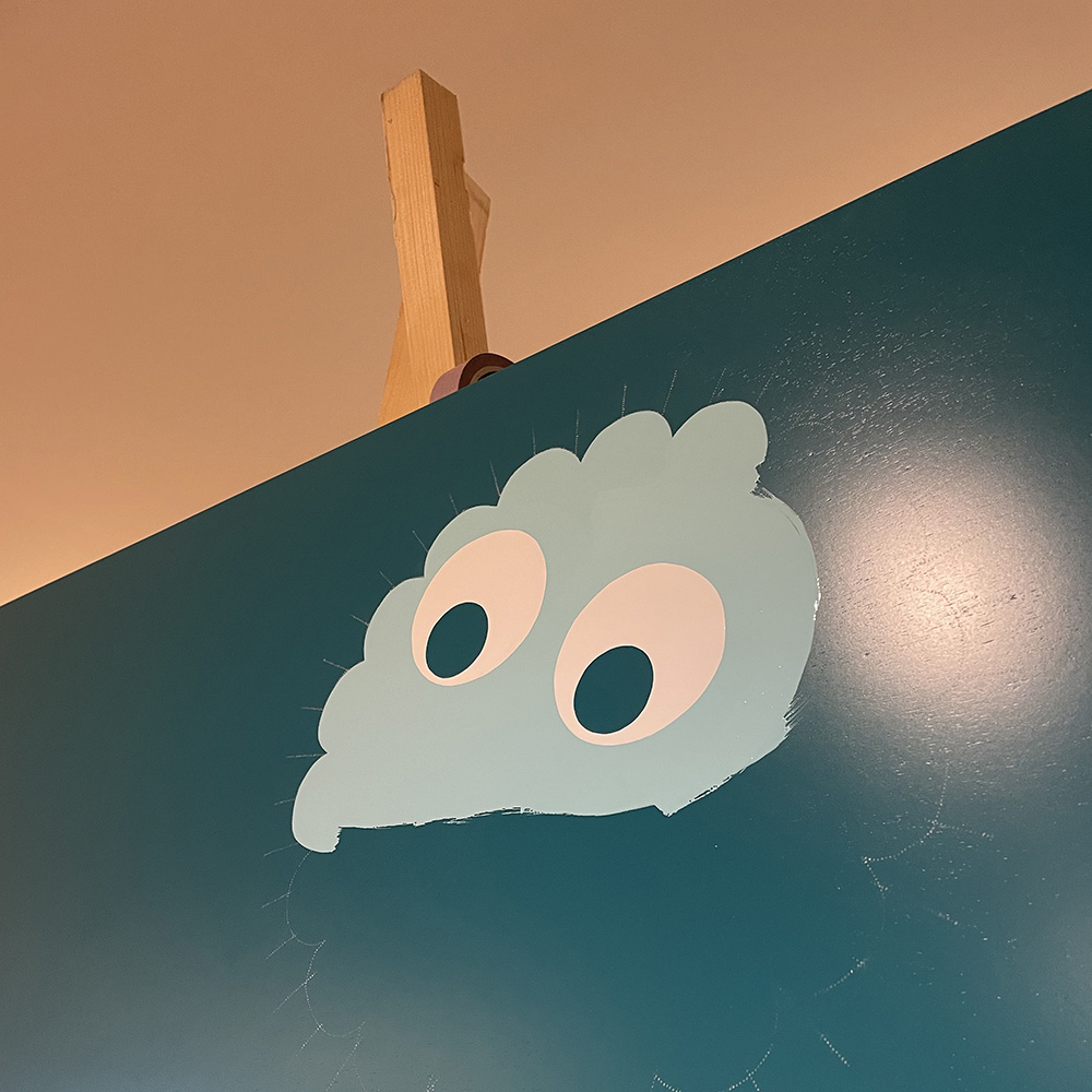 Nolouca 3 peinture lettres enseigne lorient bretagne