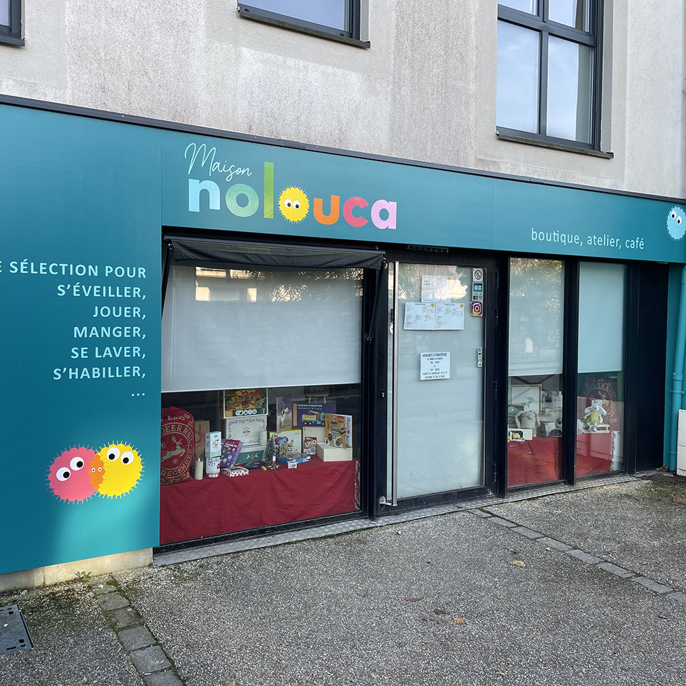 Nolouca 8 peinture lettres enseigne lorient bretagne